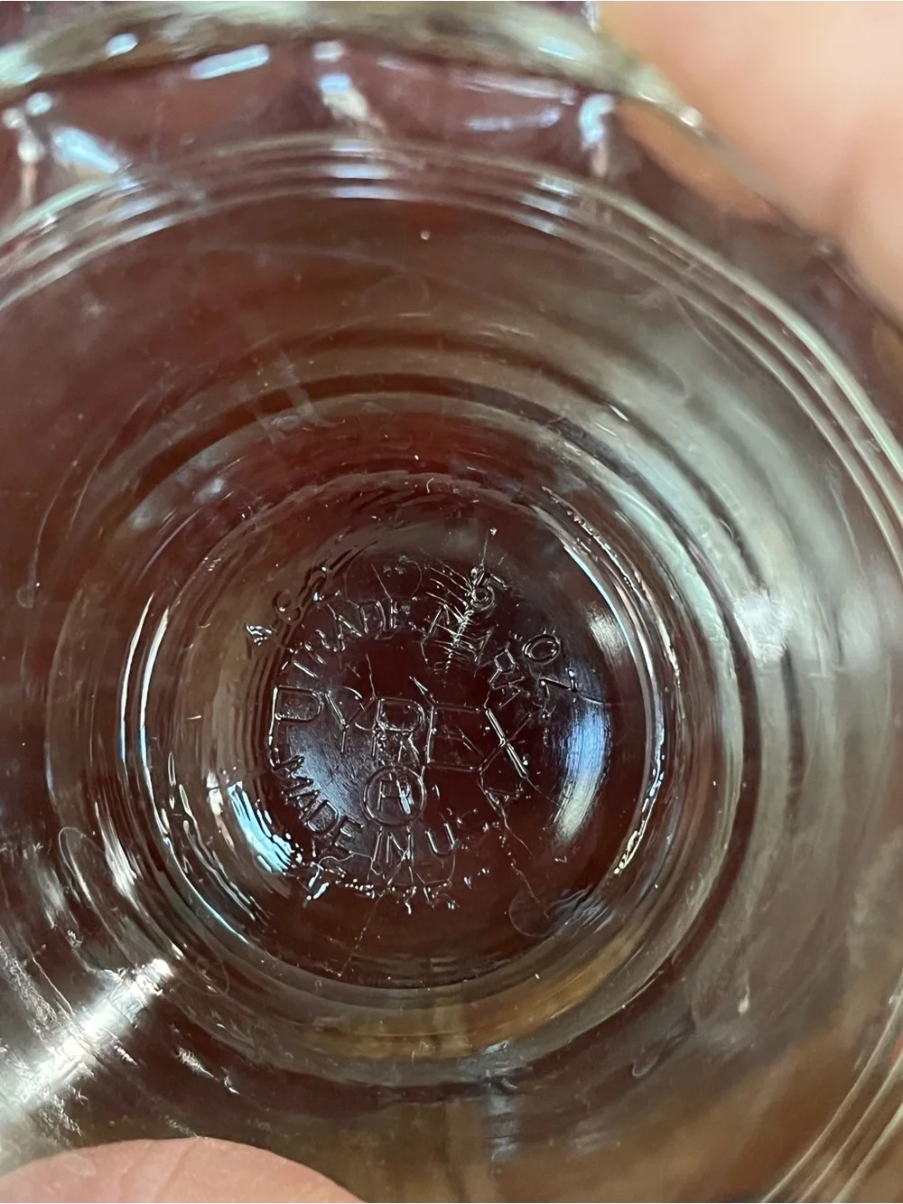 Pyrex Clear Glass Scalloped Edge Dessert Cups - Set of 11